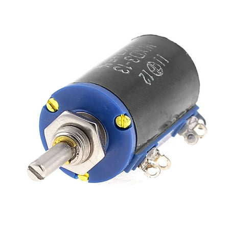 Cylinder WXD3-13 2W 4K ohm 160V Wire 4 Pin Wound Potentiometers Pot
