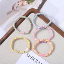 10Pack Pony Colorful Hair Ties - Ponytail Holders - No Damage Hair Accessories for Women - random color