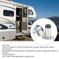 thumbnail image 3 of Boat Door Catch, Durable Door Holder Stopper High Strength Stable Use With Bracket For RV Motorhome, 3 of 8