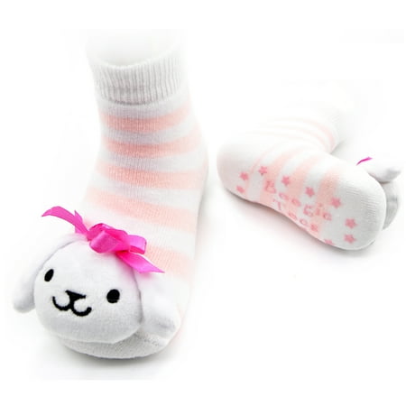 

Toy Puppy Boogie Toes Rattle Socks 1-Pair 1-2 Yrs
