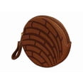 thumbnail image 4 of Monedero en forma de PAN DE CONCHA, Diseño de Comida, Redondo, Color Café, Moda Kawaii, Novedoso y Encantador. (Accesorios para Mujer)., 4 of 5