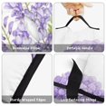 thumbnail image 6 of Purple Flower Butterfly Pattern Teens Toddler Nap Mat with Pillow, Sleeping Mat Bag for Preschool Daycare 60"x20", 6 of 6