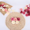 thumbnail image 3 of 50 Cabezas Flores Rosa Artificial Decoración Boda Fiesta 5cm, 3 of 6