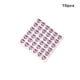 thumbnail image 4 of Inteprter 10 hojas de pegatinas de diamantes de imitación, decoraciones, calcomanías acrílicas, manualidades tridimensionales, pegatinas para uñas, Artesanía Púrpura claro Inteprter HA062096-07B, 4 of 6