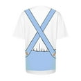 thumbnail image 5 of T-shirts Stylés pour Femmes à Porter Décontractément avec Imprimé Festival de la Bière Col Rond Manches Courtes Design Parfait pour Style Toute l'Année, 5 of 5