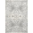 thumbnail image 2 of nuLOOM Leila Abstract Modern Medallion Area Rug, 8' x 10', Beige, 2 of 2