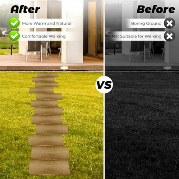 2 Pack Paver Molds, DIY Stepping Stone Molds Concrete Cement Mold Garden Decor Mold, Pavers for Garden Walkway, Concrete Walkway Molds