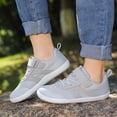 thumbnail image 5 of Ticikt Boys Girls Sneakers Kids Shoes Lightweight Breathable Athletic Running Tennis Shoes for Toddler/Little Kid/Big Kid,Color:Grey,Size:1.5, 5 of 7