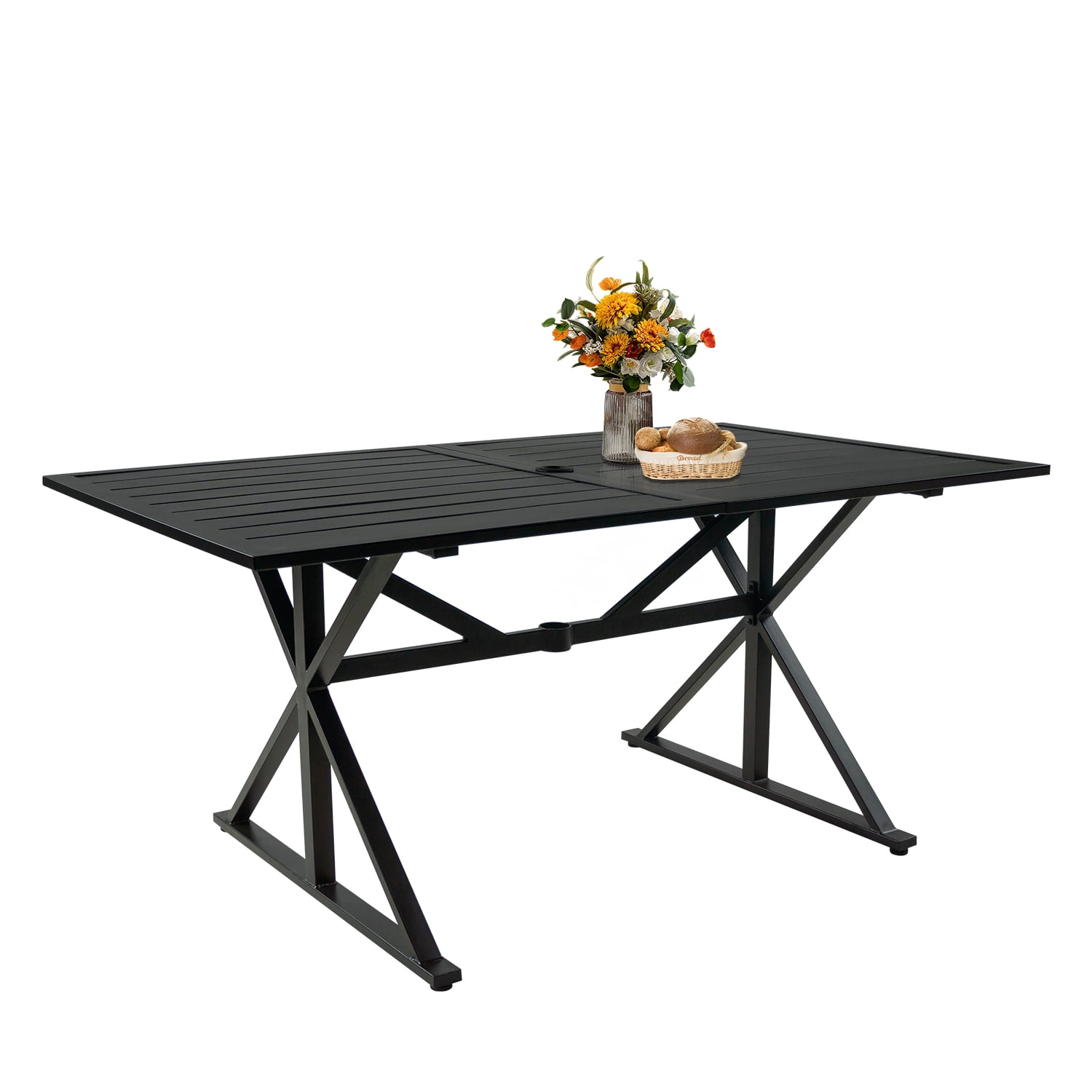 ICE ARMOR 6-Person Patio Dining Table 63