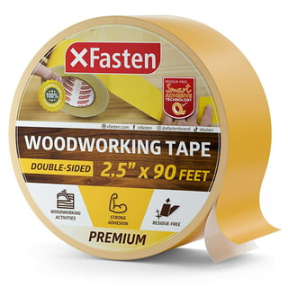 RecareTek Double Sided Tape 1.18x66FT Strong Sticky Thin Fabric