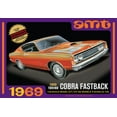 thumbnail image 4 of AMT Skill 2 Model Kit 1969 Ford Torino Cobra Fastback 3-in-1 Kit 1/25 Scale Model, 4 of 5