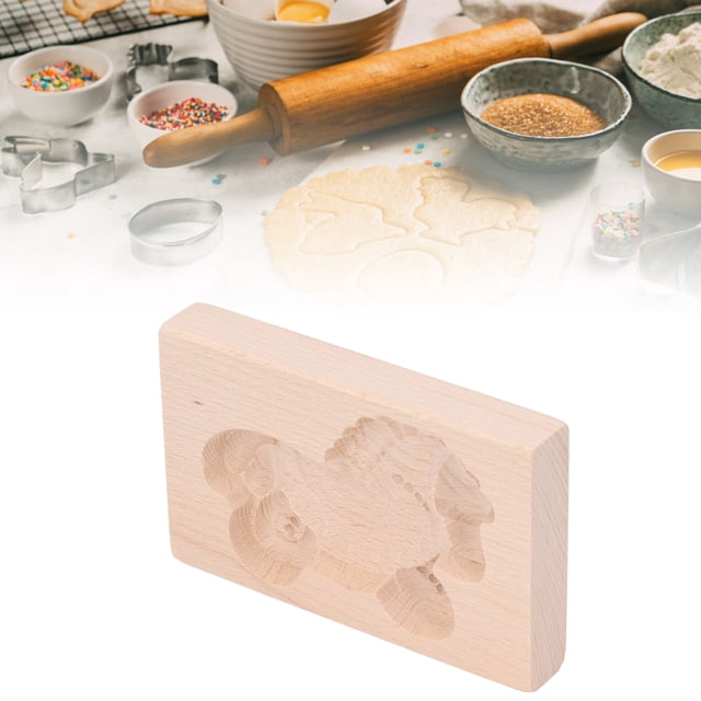 Presse à Biscuits en Bois Animal Adorable Démoulage Facile