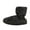 Black, variant on Winter Dance Shoes Women's Warm Boots Clip Cotton Ankle Boots Exercise Body Shoes Soft Sole Ballet Dance Cotton Shoes Black S