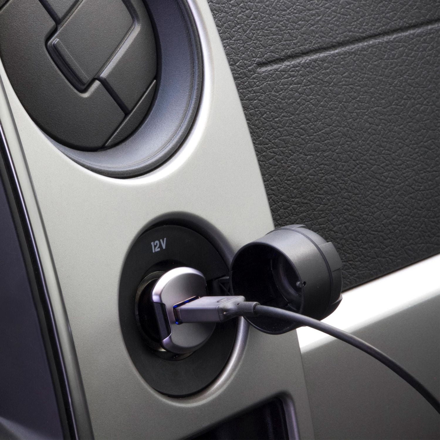 Scosche USBC121MSG Revolt Single Port 12W USB Mobile Cigarette Lighter Adapter Car Charger
