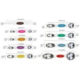 thumbnail image 2 of Magnetic Measuring Spoons Set, Heavy Duty Stainless Steel Metal, Fits in Most Kitchen Spice Jars for Baking & Cooking, Multicolor, Set of 8, 2 of 2