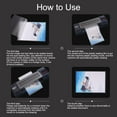 thumbnail image 5 of 1 Bag Laminating Pouch Film Photo Protecting Sheets Hot Laminate Pouches Sheets Clear 30.5x21.9x0.01cm 100sheet/bag, 5 of 7
