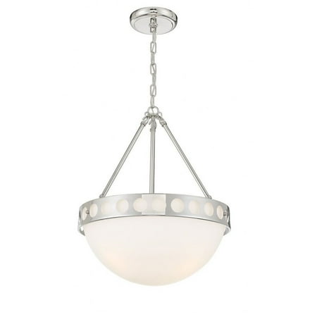 

Holywell Heights 3 Light Chandelier in Modern and Contemporary Style-21.5 inches Tall and 17.5 inches Wide-Black Forged Finish Bailey Street Home