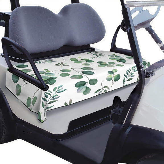 Gorgeous Flowers Golf Cart Seat Cover 51"x31" Front Bench Protector for Most Golf Cart Models Comfortable Microfiber Fabric