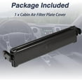 thumbnail image 6 of AC Cabin Air Filter Plate Cover Door Panel 88899-07010 Fit for Toyota Avalon Camry Highlander Lexus ES350 RX350, 6 of 9