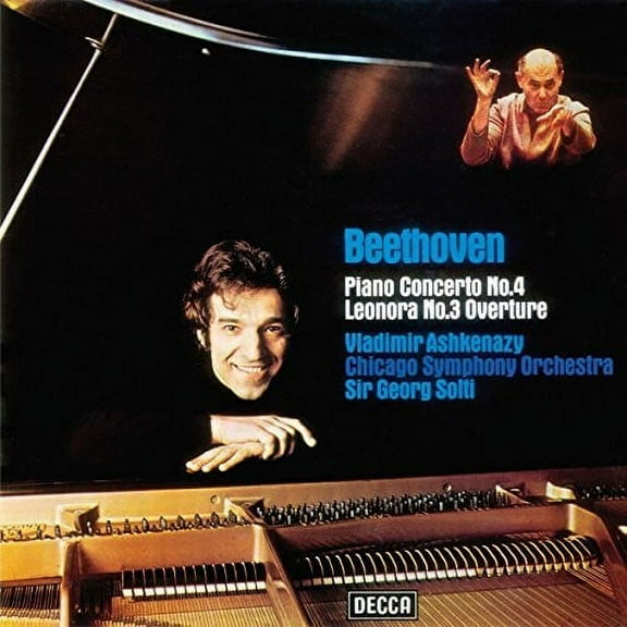 Beethoven / Ashkenazy / Chicago Symphony Orchestra - Piano Concerto No 4 in G / Overture Leonore No 3 - Classical - Vinyl