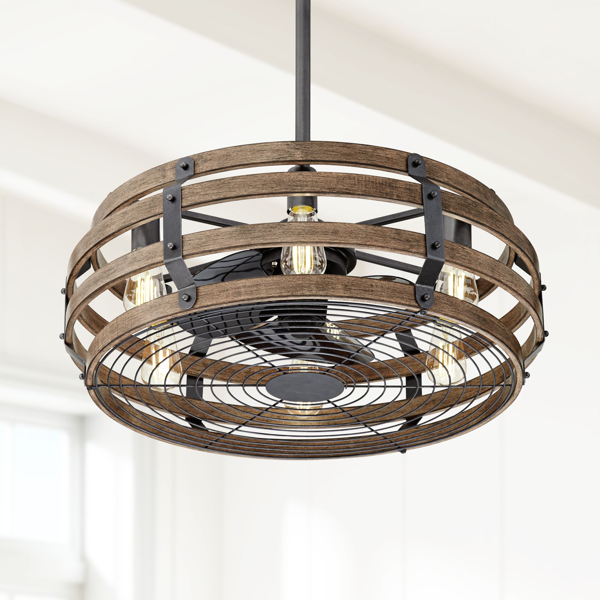 Casa Vieja Rustic Farmhouse Ceiling Fan 