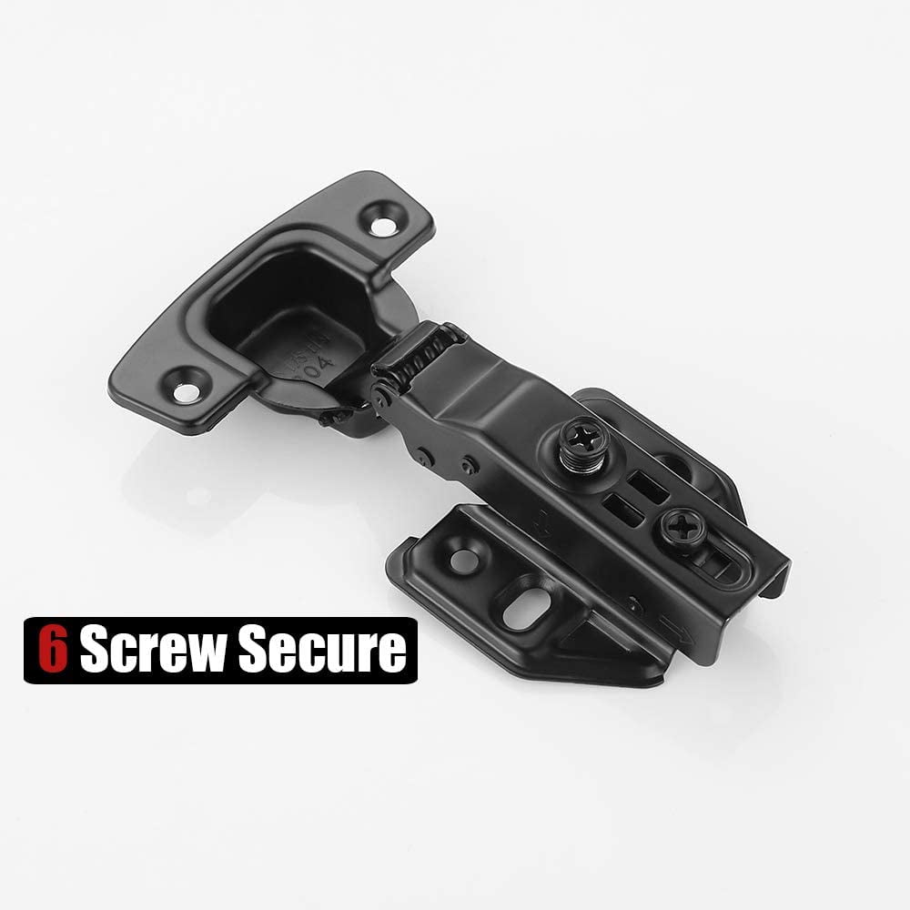 6 Pièces Charnières 4 Pouces T Charnières Noires Robustes For Porte De Hangar Porte De Grange Boîte En Bois Accessoires De Porte D'armoire Cerniera