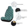 thumbnail image 6 of Rocae Lephants in the Jungle Print Seat Covers for Cars Trucks and SUVs,Easy to Install Cover Set-1, 6 of 9
