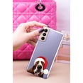 thumbnail image 3 of WIRESTER Basset Hound Dog Happy Transparent Soft Gel TPU Clear Case Slim Protective Cover for Samsung Galaxy S22 6.1" 2022, 3 of 3