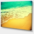 thumbnail image 2 of Beautiful Sea Summer Background - Large Seashore Canvas Wall Art, 2 of 4