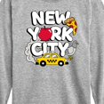 thumbnail image 3 of Instant Message - New York City Collage  - Toddler & Youth Long Sleeve Graphic T-Shirt, 3 of 6