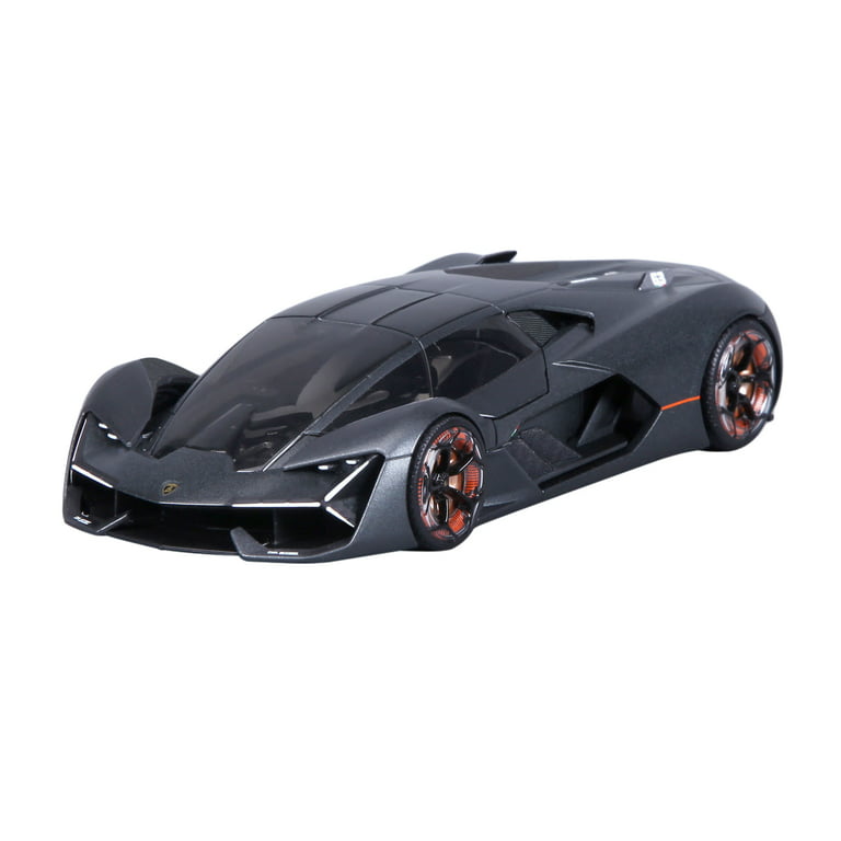 Lamborghini Terzo Millennio Dark Gray Metallic w/ Black Top and Carbon  Accents 