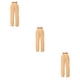 thumbnail image 4 of Pantalones de playa Advancent para mujer traje de baño Cintura alta Cómodo Transpirable Suelto Albaricoque XXL 3piezas, 4 of 6