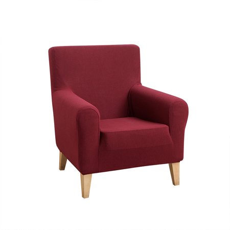 Ylhhome Sofa Shield Fitted Single Armchair Slipcover Stretch Wood Arm Chair Cover Waterproof Furniture Protector Elastic Spandex Modern Solid Home Decor Walmart Canada