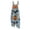 Dark Blue, variant on Womens Halloween Overalls Pumpkin Ghost Halter Backless Spooky Jumpsuits Skull Skeleton Sleeveless Funny Overalls, M