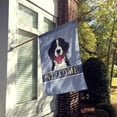 thumbnail image 2 of Bernese Mountain Dog Welcome Flag Canvas House Size, 2 of 4