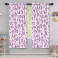 thumbnail image 5 of Blackout Kids Curtains,Pink and Purple Of Leopard Print Childrens Insulated Curtains Set Of 2,Bedroom Essentials,Toddler Room Decor 42"x63", 5 of 5