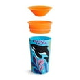 thumbnail image 5 of Munchkin® Miracle® 360° WildLove Spoutless Sippy Cup, 9 oz, Polar Bear/Orca, Unisex, 2 Pack, 5 of 8