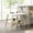 Off-White+Natural, variant on MDF top and shelf - Storage solution - Family gathering place - Mid - century charm