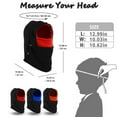 thumbnail image 2 of HOMEYA Balaclava Ski Mask for Boys Girls Toddlers,Fleece Thick Warm Windproof Adjustable Winter Hats,Cold Weather Face Mask Neck Warmer,Orange, 2 of 7