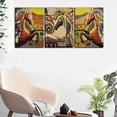 thumbnail image 4 of Pal óleo cuadro de arte de pared lienzo impresión abstracta decoraciones para el hogar sin marco, xyt5995, 30x45cm 3 Piezas Jumpingount HA003866-01, 4 of 6