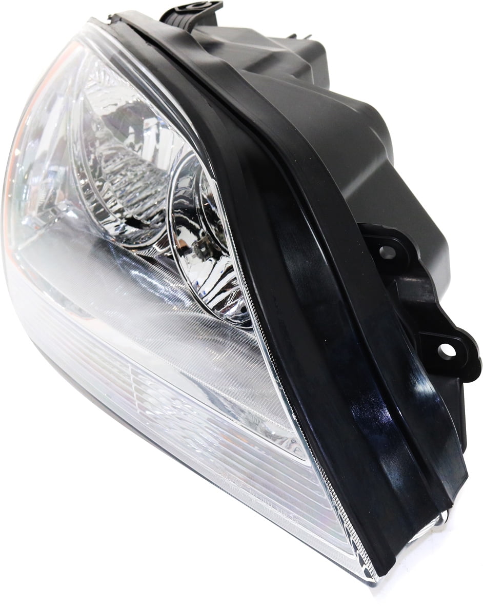 Headlight Compatible With 2005-2006 Kia Sorento Right Passenger Halogen With bulb(s)
