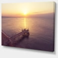 thumbnail image 2 of Boardwalk over the Beach at Sunset, 2 of 3