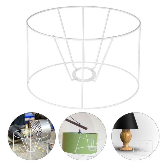 CATIEBYE European Metal Lampshade Frame with Adjustable Angle for Bedroom