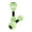 Green, variant on 2PC Water Weight Aquatic Exercise Dumbbells for Pool Macaron Color Aerobics Equipment EVA Foam Dumbbells Set Aquatic Exercise Equipment Hand Bar for Fitness