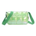 thumbnail image 1 of Bolsa De Hombro Bolsa de viaje de invierno Moda acolchada Check Underarm Bag Casual Nylon Soft para el trabajo Tmvgtek Para Estrenar, 1 of 9