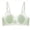Green-03, variant on Cooling Ultra Thin Breathable Mesh Wireless Bras for Women Deep V Side Support Anti Sag Everyday Comfort Bra