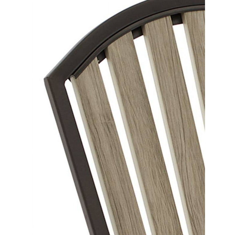 Mainstays Springview Hills Outdoor Durable Resin Bench Gray
