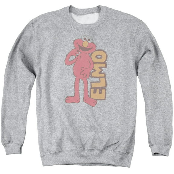Sesame Street - Vintage Elmo - Crewneck Sweatshirt - X-Large
