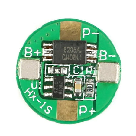 

BAMILL 5pcs 1S 2.5A 3.7V Li-ion Lithium Battery Charger Protection Board BMS PCM Board