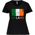 thumbnail image 3 of Inktastic Ireland Flag Women's Plus Size T-Shirt, 3 of 5